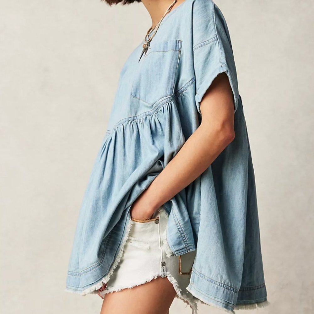 Denim Moon City Top/Dress
